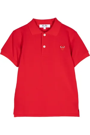 Comme des Garçons Embroidered polo shirt