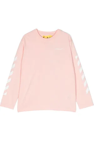 OFF-WHITE Arrow-print long-sleeved T-shirt