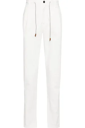 ELEVENTY Gabardine straight-leg trousers