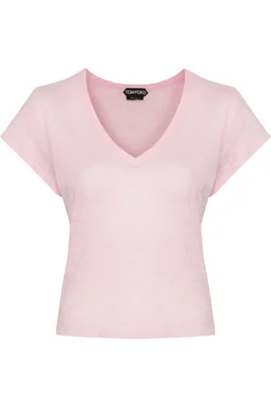 Tom Ford Semi-sheer slub T-shirt