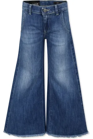 Dondup Fringed-hem flared jeans