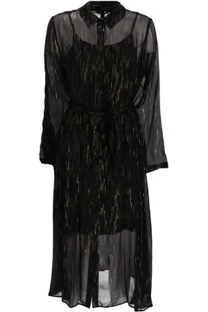 Armani Exchange Dash-print shirt dress