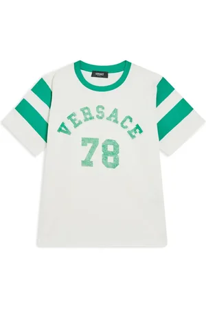VERSACE Logo-stamped T-shirt
