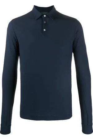 ZANONE Long sleeve polo shirt