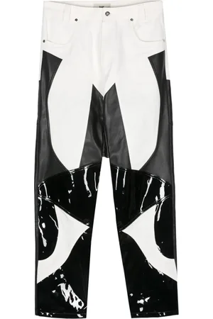 Kennel & Schmenger Colour-block tapered trousers