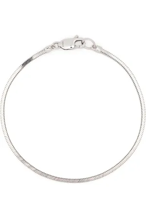 Missoma Square snake-chain sterling bracelet