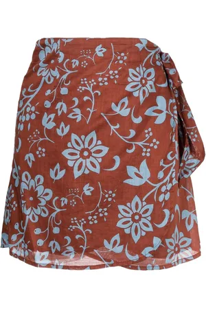 FAITHFULL THE BRAND La Bamba floral-print mini skirt