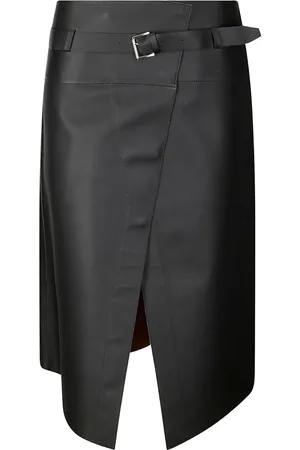 DESA 1972 Leather reversibe skirt