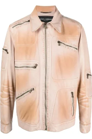 Dolce & Gabbana 2000s gradient effect zipped jacket