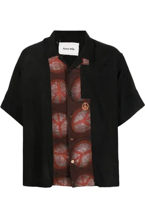 Story Peace Greetings linen shirt