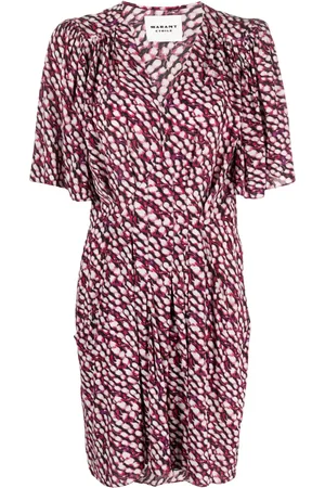 Marant Etoile Vedolia abstract-print dress