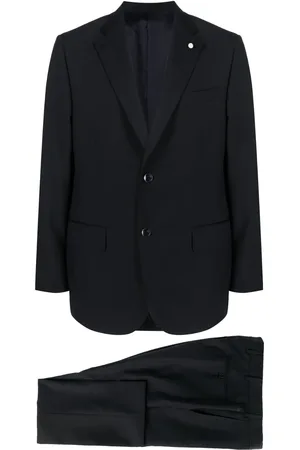 LUIGI BIANCHI MANTOVA Single-breasted virgin-wool suit