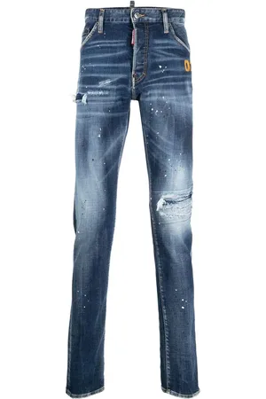 Dsquared2 Distressed slim-fit jeans