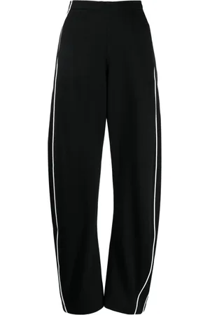 JNBY Side-stripe cotton track pants