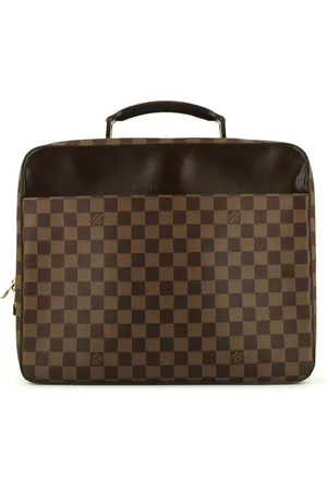 LOUIS VUITTON Damier Ebène Voyage briefcase