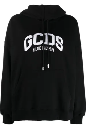 GCDS Lounge Logo cotton hoodie