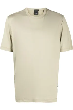HUGO BOSS Logo-tag cotton-lyocell blend T-shirt