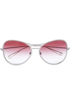 CHANEL Chain-embellished sunglasses