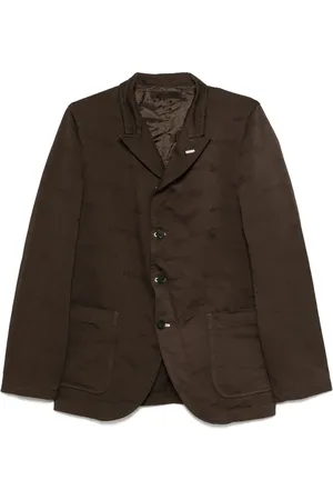 Comme des Garçons Patterned-jacquard blazer