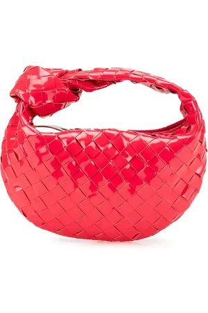 Bottega Veneta 2012-2024 Mini Patent Intrecciato Jodie hobo bag