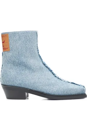 Y / PROJECT Logo-patch boots