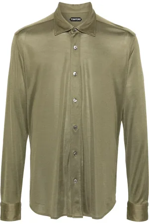 Tom Ford Long-sleeve silk shirt