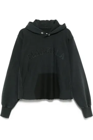 Maison Margiela Logo-embroidered hoodie