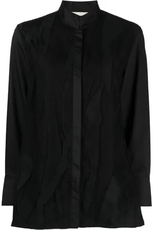 SHIATZY CHEN Lace-detailing long-sleeve shirt