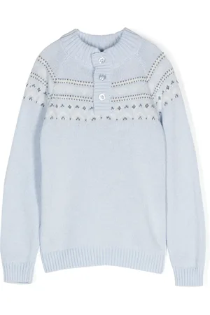 PATACHOU Intarsia-knit sweater