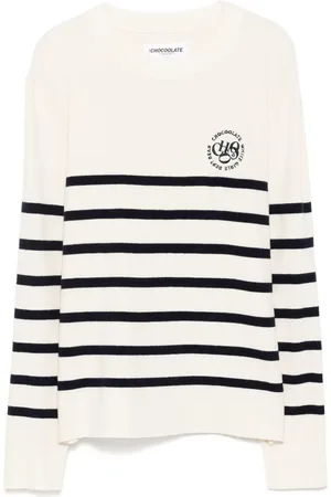 Chocoolate Logo-embroidered jumper