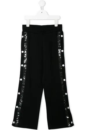 Balmain Button detail track pants