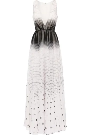 Saiid Kobeisy Polka dot-print gradient-effect dress