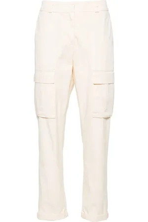 PESERICO SIGN Cropped cargo trousers