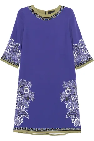 Etro Paisley print midi dress