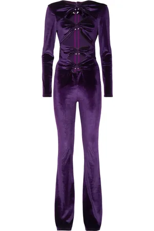 Philipp Plein Cut out-detail long-sleeve jumpsuit