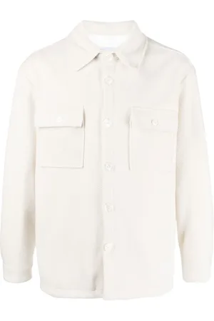 Family First French-terry flap-pocket shirt