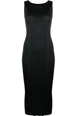 PLEATS PLEASE ISSEY MIYAKE Pleated sleeveless dress