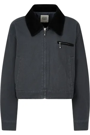 Studio Tomboy Cropped canvas jacket