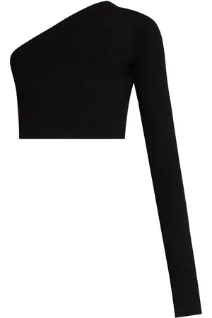 Rick Owens Ziggy one-shoulder top