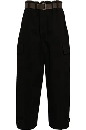 SYSTEM Binded cotton cargo pants