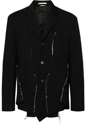 Comme des Garçons Notched-lapels single-breasted blazer