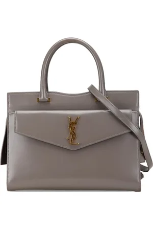 Saint Laurent 2019 Medium Leather Monogram Uptown satchel