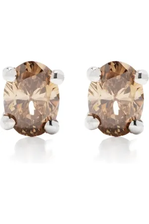 WOUTERS & HENDRIX 18kt white gold diamond stud earrings
