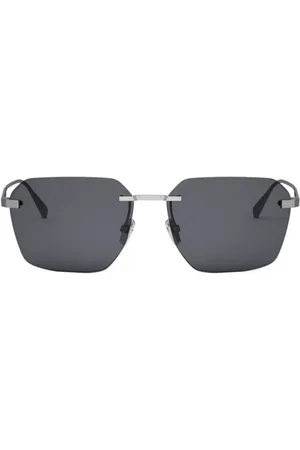 Bvlgari Rimless square-frame sunglasses