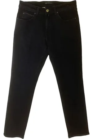 BRIGLIA Logo-patch jeans