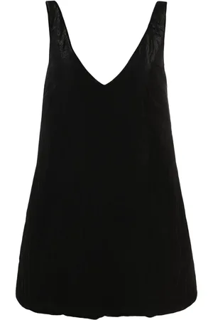 Khaite V-neck sleeveless dress