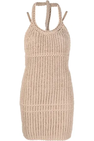 Jacquemus Knitted halterneck dress