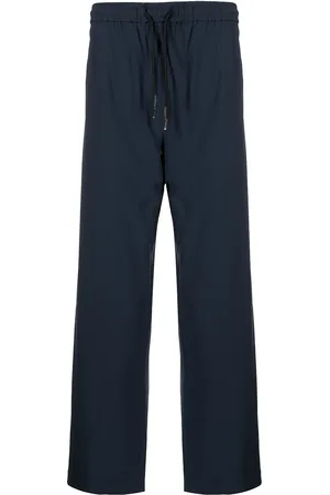 Off-Duty Embroidered-logo drawstring-waist track trousers