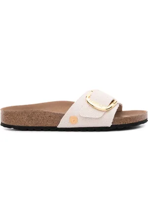 Birkenstock Madrid canvas slides