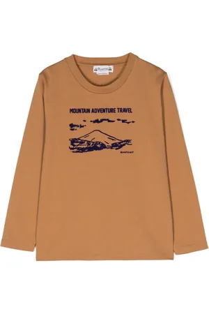 BONPOINT Chenille logo-patch sweatshirt